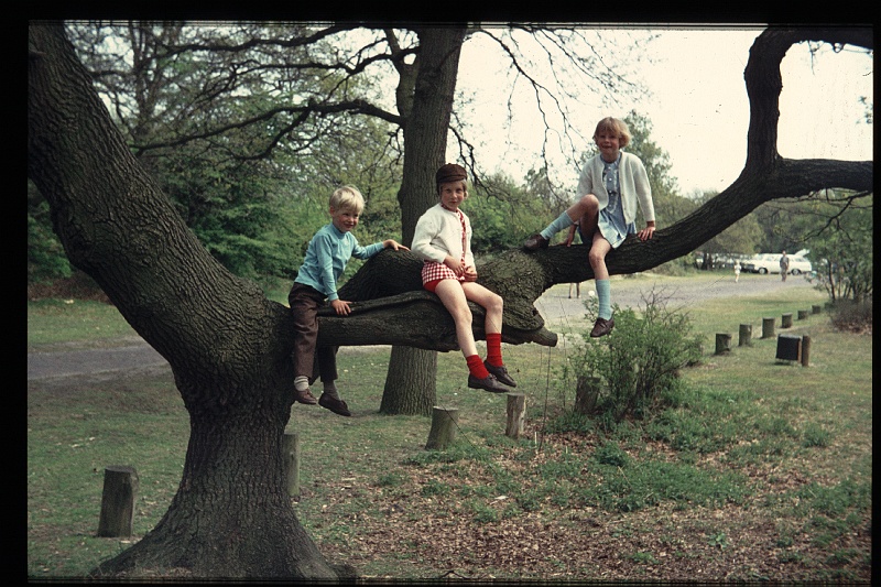 23.Meyendel mei 1970 Brigitte,Marion,Peter.JPG